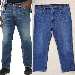 Levi Strauss 559 Relaxed Fit Blue Denim Jeans, Mens‎ W44 L30